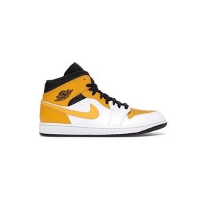 Air Jordan 1 Mid University Gold Shoes